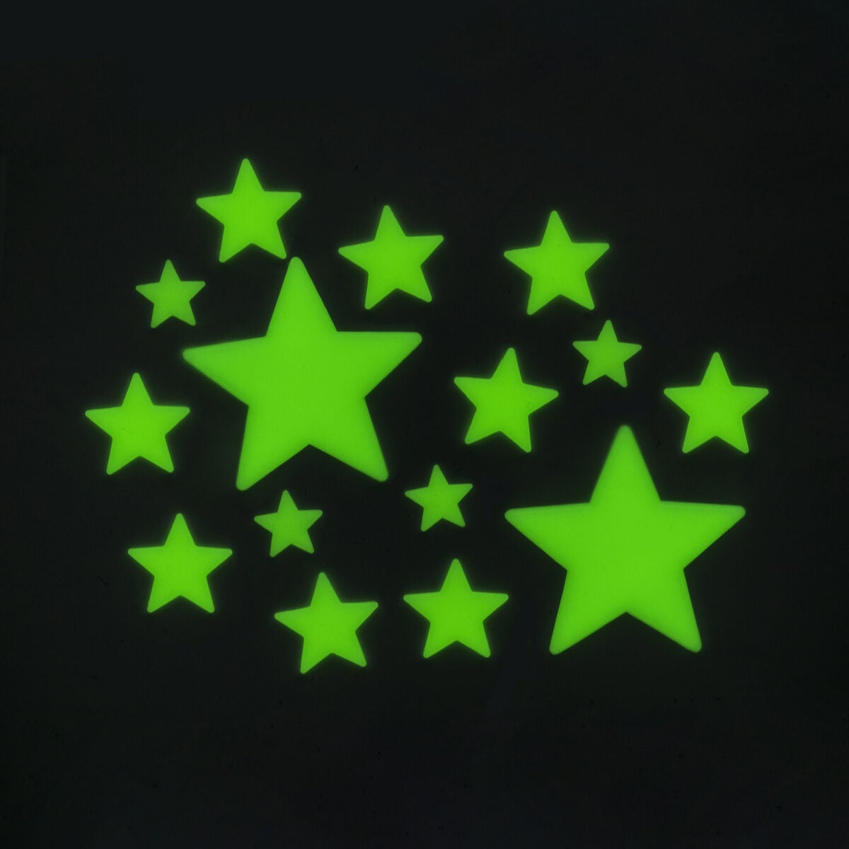 Legami - Yapışkanlı Glow-in--Dark Stars - Süper Stars
