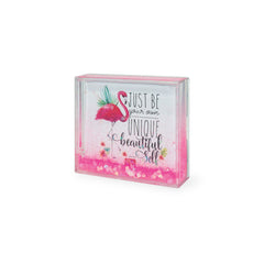 Legami - Glitter Photo Frame - Pink Flamingo