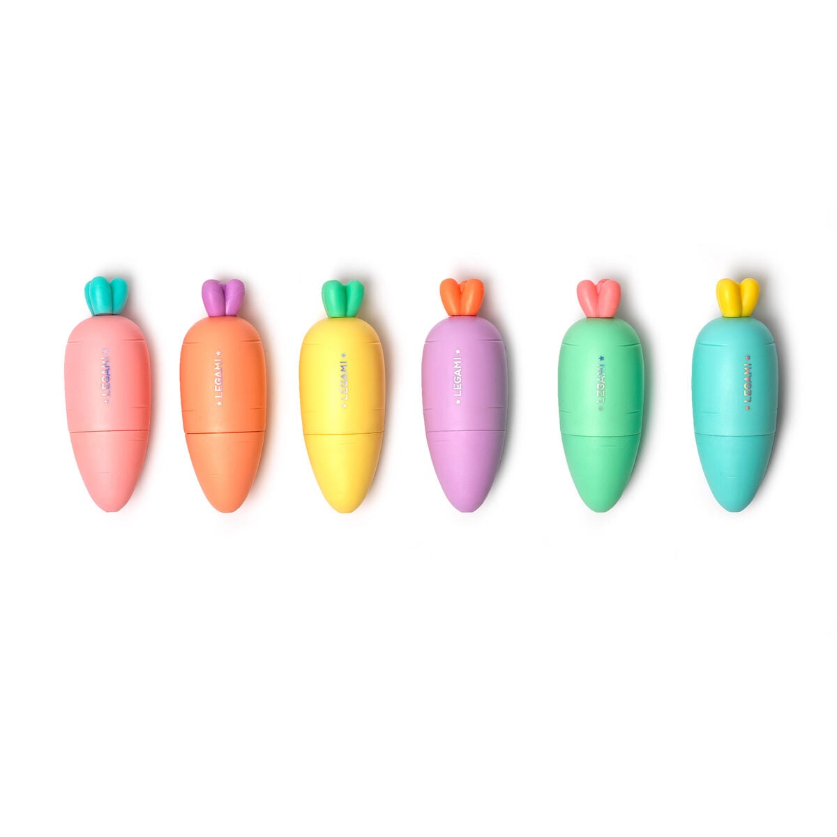 Legami - Seti 6 Mini Highlighters - Carrate Team
