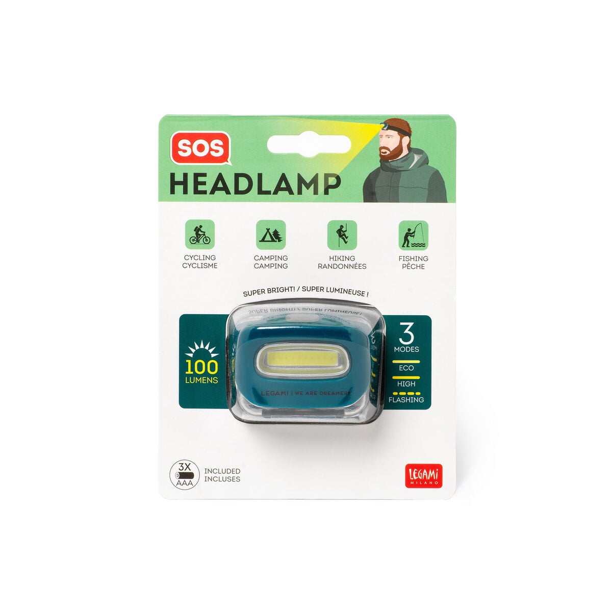 Legami - Cob Led Headlamp