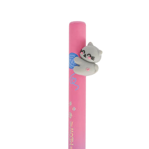 Legami - Retractable Ballpoint Kitty "Be Curious"- Free Hugs