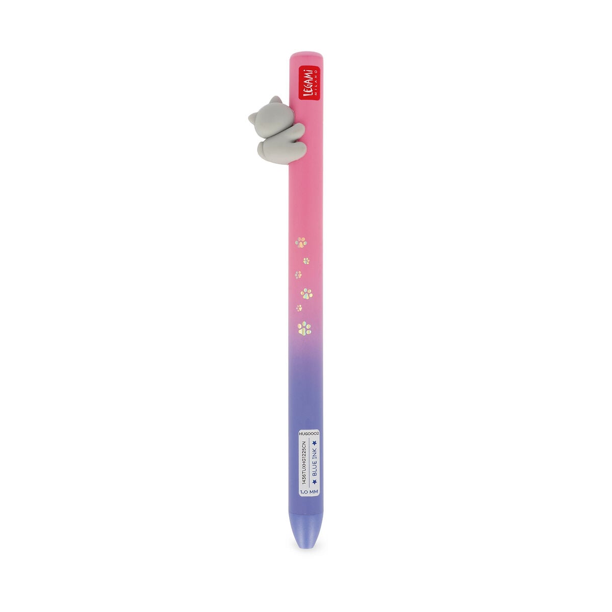 Legami - Retractable Ballpoint Kitty "Be Curious"- Free Hugs