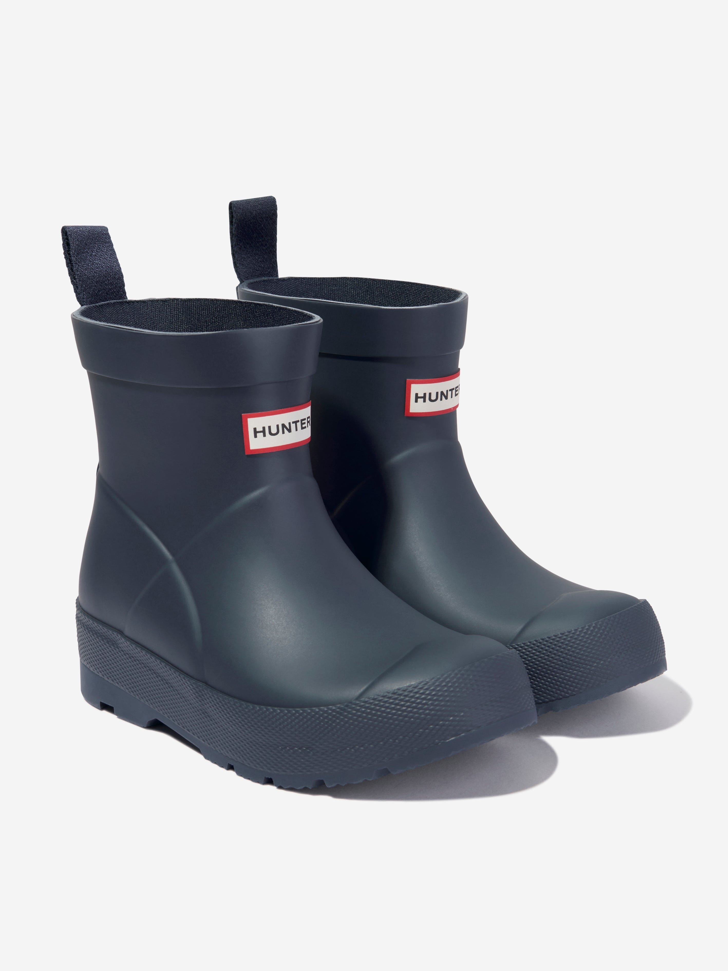 Hunter Kids Play Boots in Navy