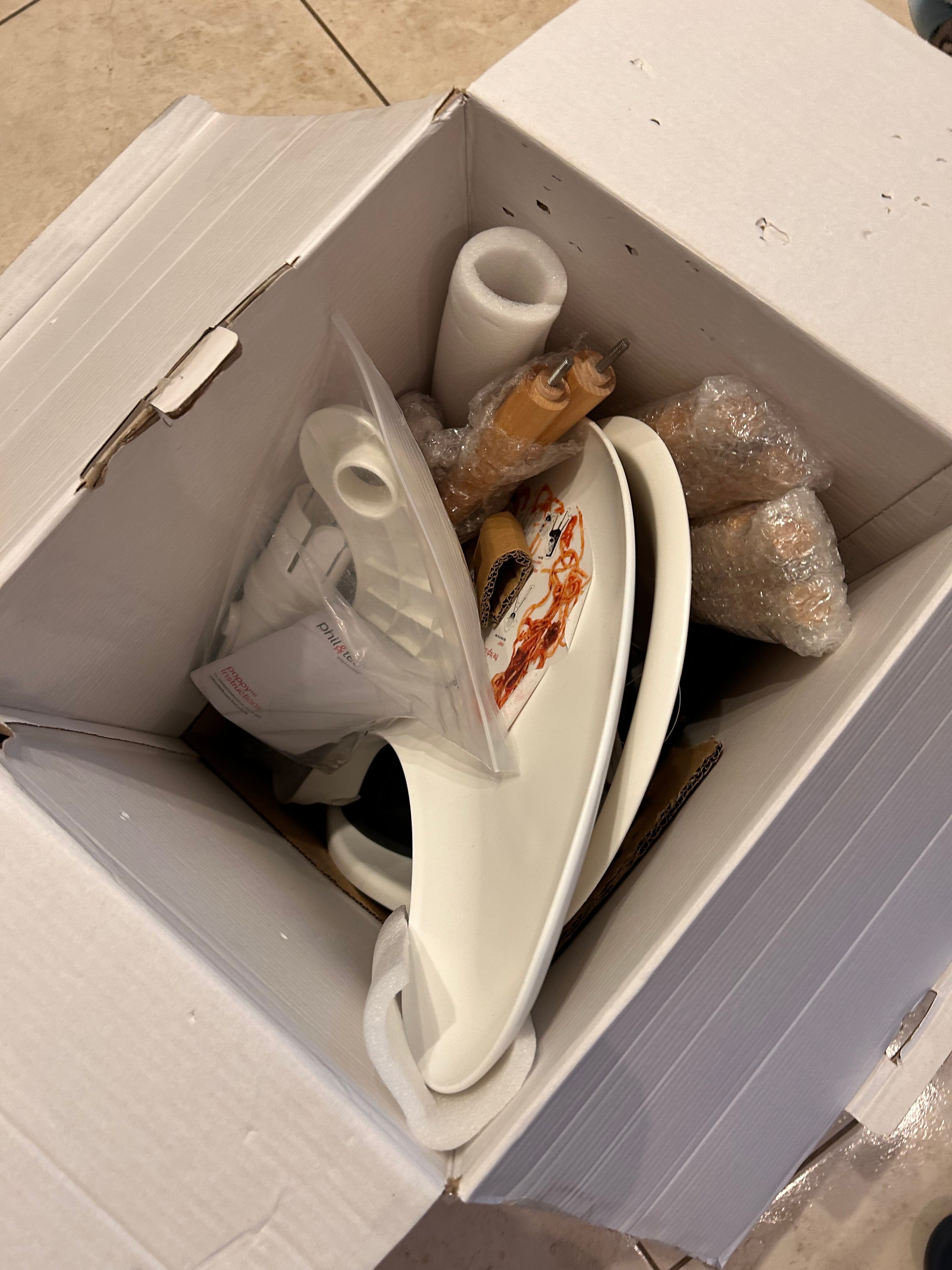 Outlet - Phil & Teds Poppy Highchair - Wooden - Black-Highchairs- | Natural Baby Shower