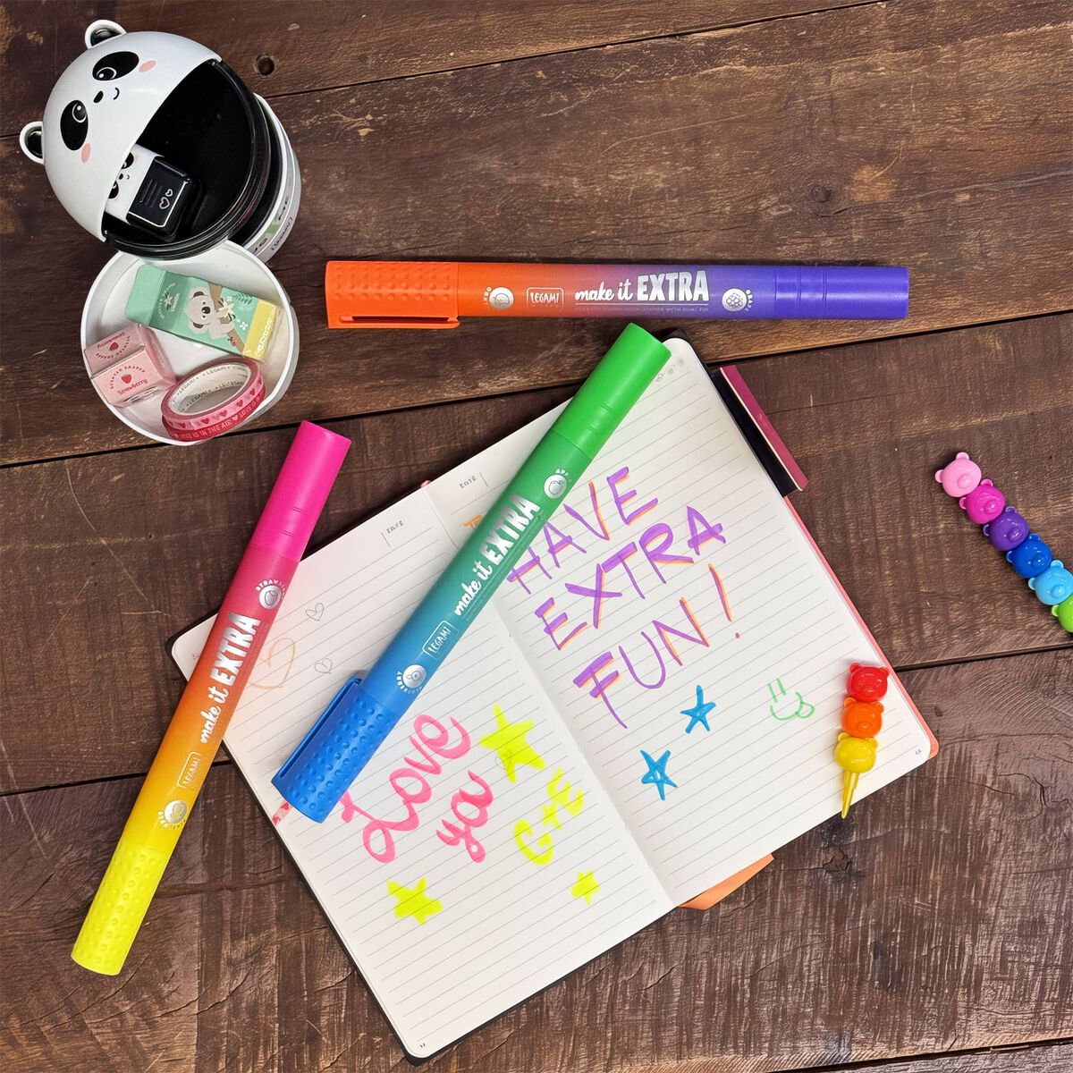 Legami - Scented Jumbo Highlighter ile Dual Tip - Make It Extra