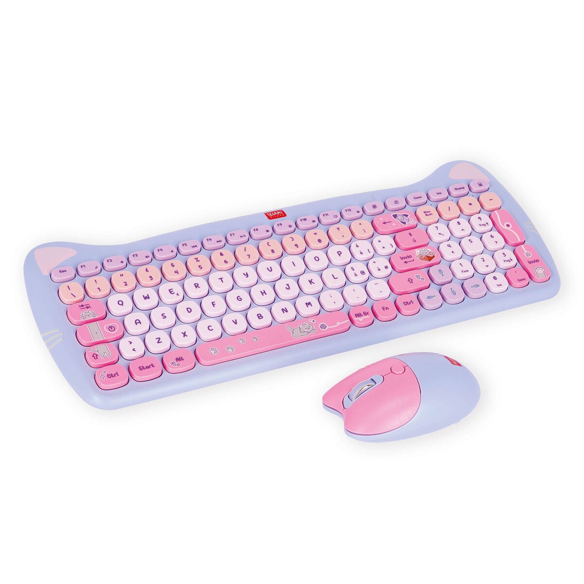 Legami - Kablosuz Mouse ve Klavye Seti - Miyav