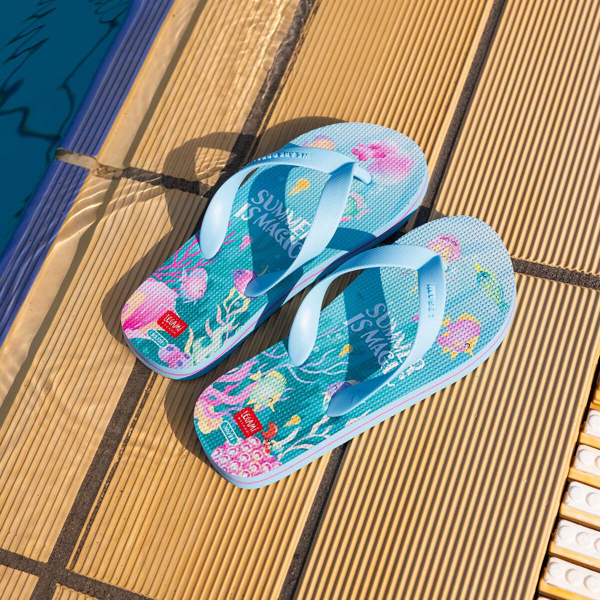 Legami - Size 32/33 Kids Summer is Sihir Flip Flops