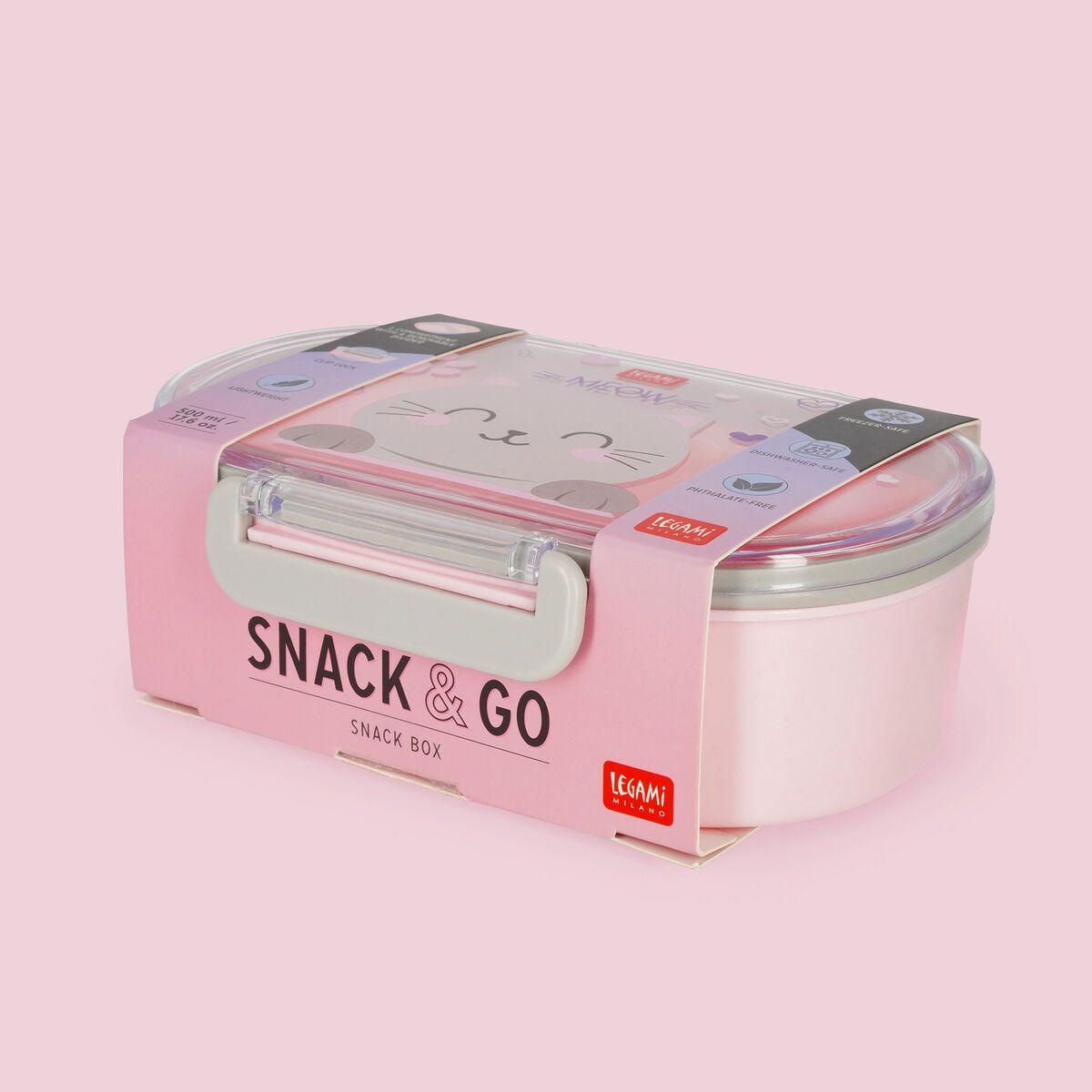 Legami - Snack Box - Snack & Go - Kitty