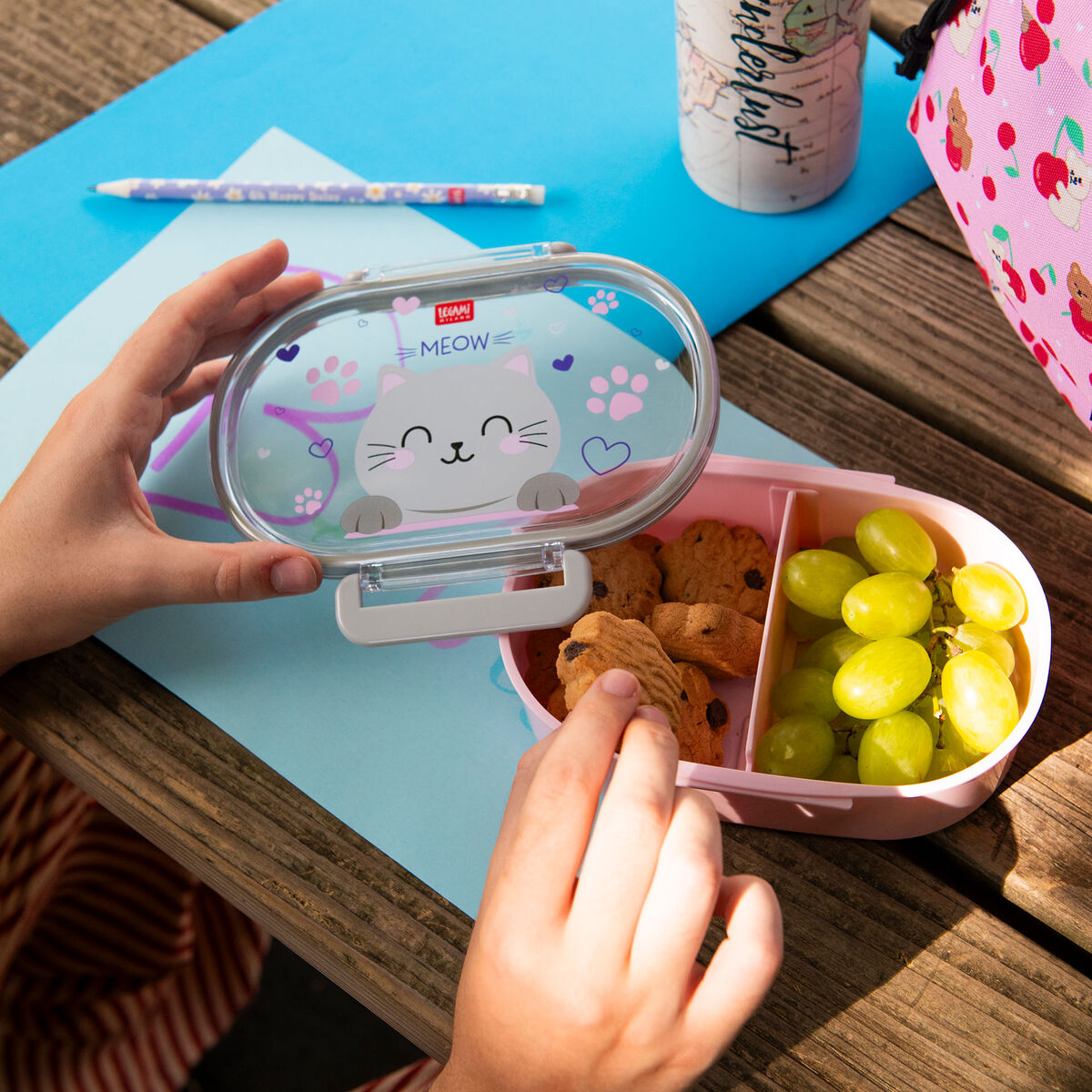 Legami - Snack Box - Snack & Go - Kitty