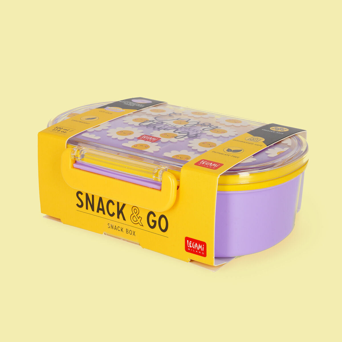 Legami - Snack Box - Snack & Go - Daisy