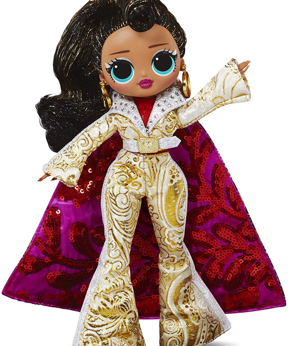 LOL Omg - Remix Jukebox BB Müzik Kutulu Işıklı ve Sesli Özel Koleksiyon Bebeği-Dinossi