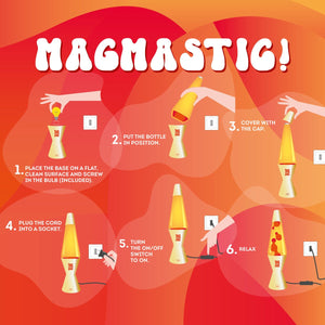 Legami - Gold Lava Lamp - Magmastic!