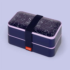 Legami - 1200 ml Bento Yemek Kutusu - Stars - Bento Yemek Kutusu