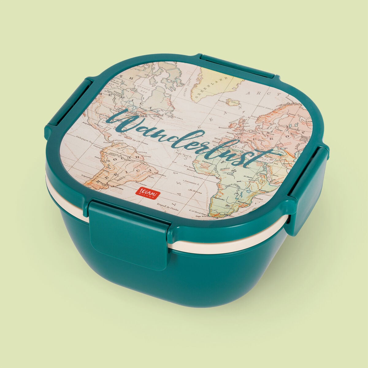 Legami - 1700 ml Bento Yemek Kutusu - Seyahat - Bento Yemek Kutusu