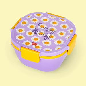 Legami - 1700 ml Bento Yemek Kutusu - Daisy - Bento Yemek Kutusu
