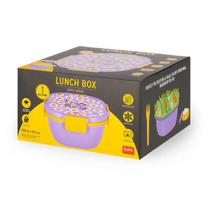 Legami - 1700 ml Bento Yemek Kutusu - Daisy - Bento Yemek Kutusu