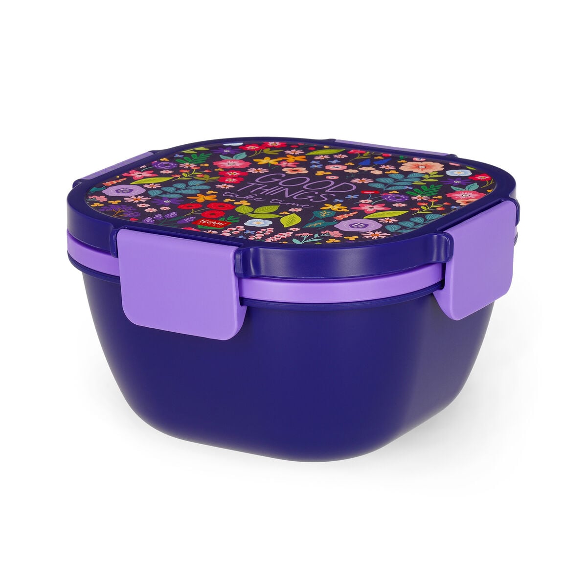 Legami - 1700 ml Yemek Kutusu - Çiçekler