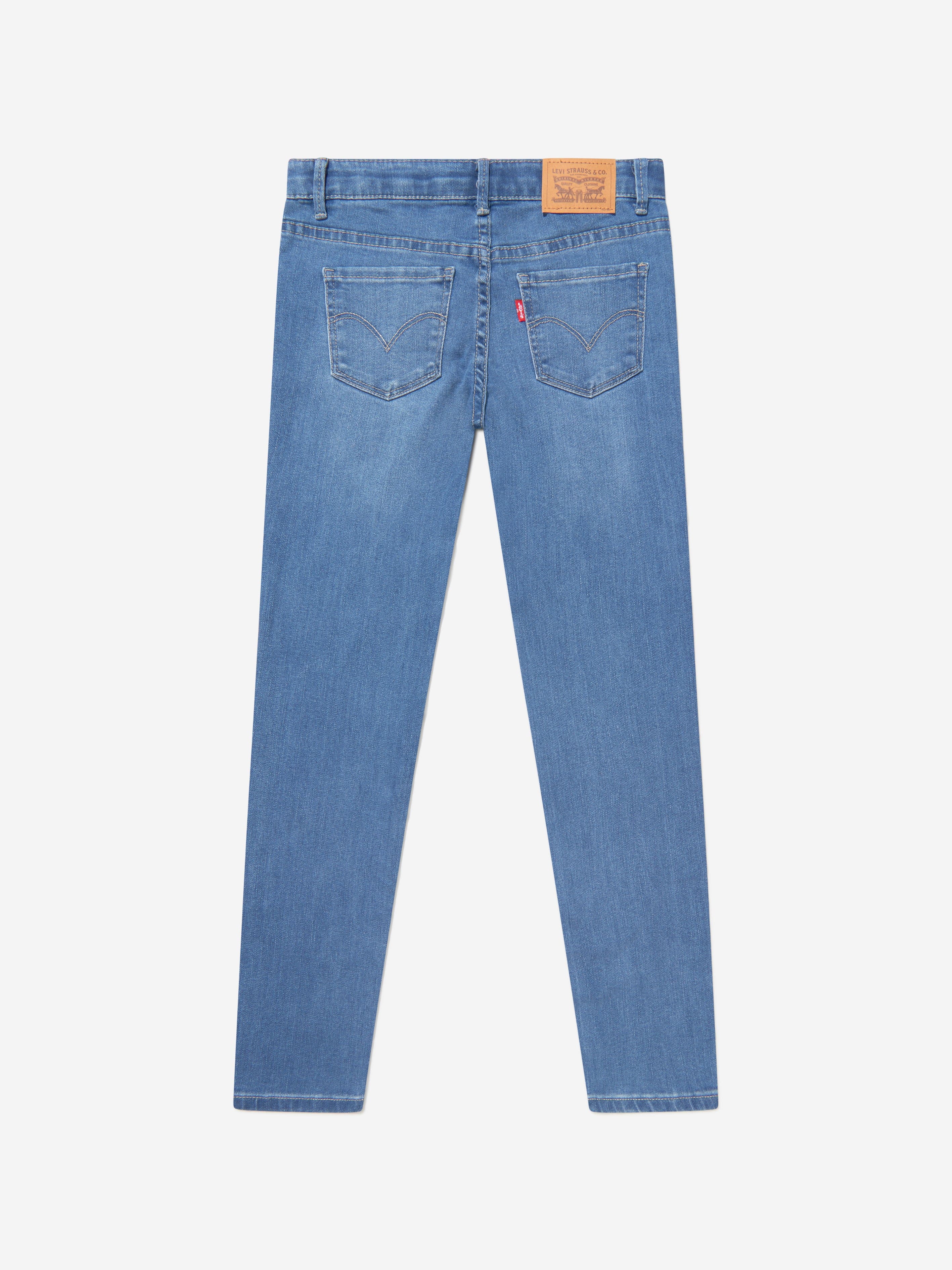 Levi's Girls 710 Super Skinny Jeans in Blue