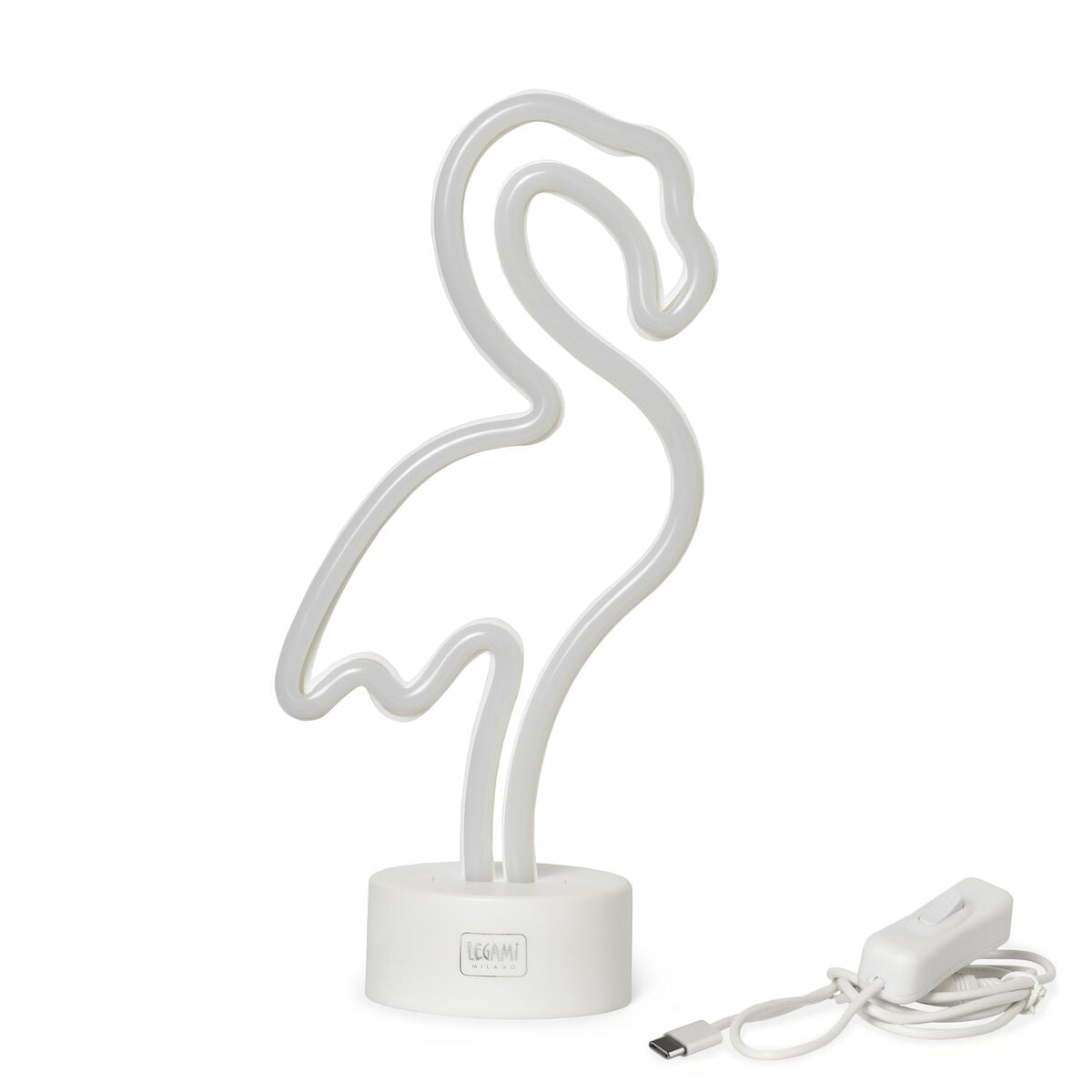 Legami - Neon-Effect LED Lamp - Flamingo - It's a Sign