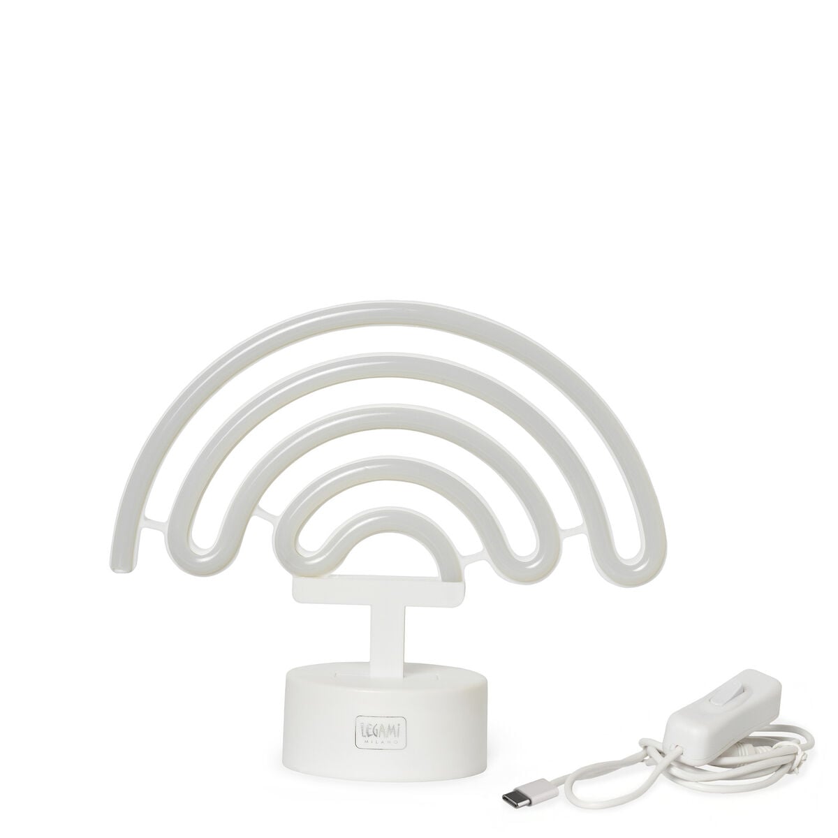 Legami - Neon-Effect LED Lamp - Rainbow - It's a Sign