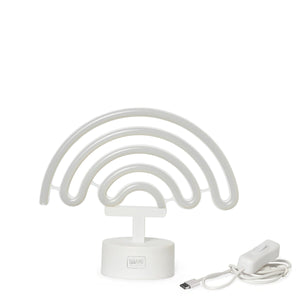 Legami - Neon-Effect LED Lamp - Rainbow - It's a Sign