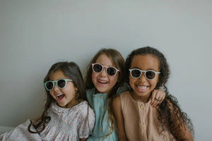 Leosun - Naturel Mavi Polarize UV400 Çocuk Güneş Gözlüğü 3-8 Yaş-Dinossi