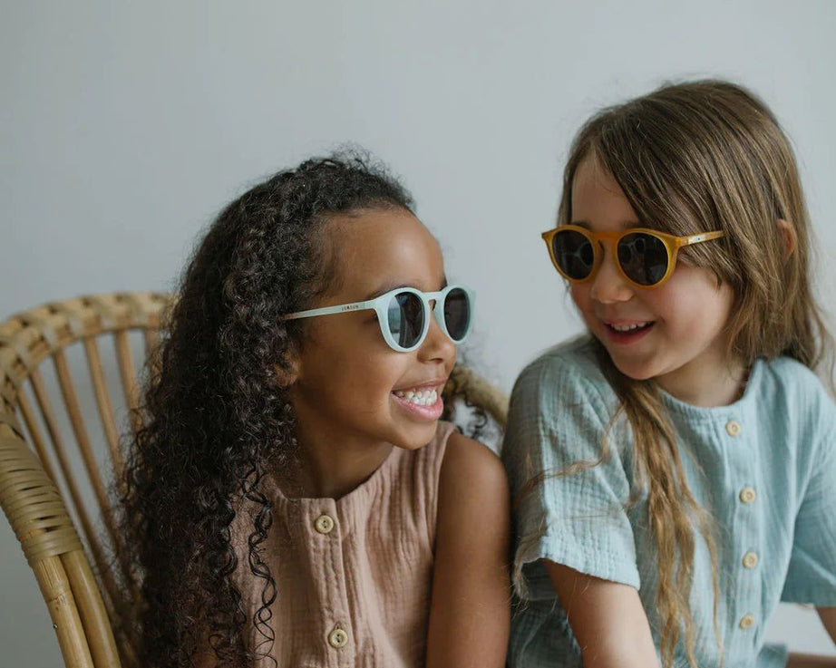 Leosun - Naturel Mavi Polarize UV400 Çocuk Güneş Gözlüğü 3-8 Yaş-Dinossi