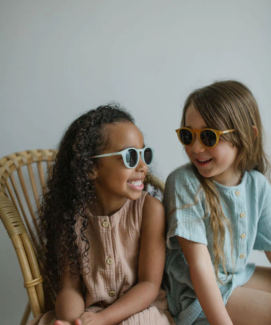 Leosun - Naturel Mavi Polarize UV400 Çocuk Güneş Gözlüğü 3-8 Yaş-Dinossi