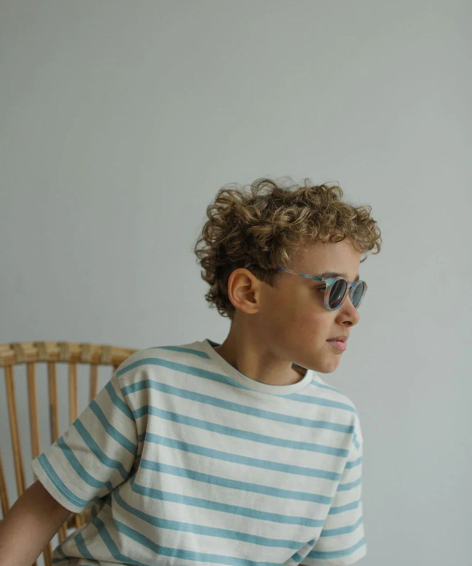 Leosun - Soft Gökkuşağı Polarize UV400 Çocuk Güneş Gözlüğü 5-12 Yaş-Dinossi