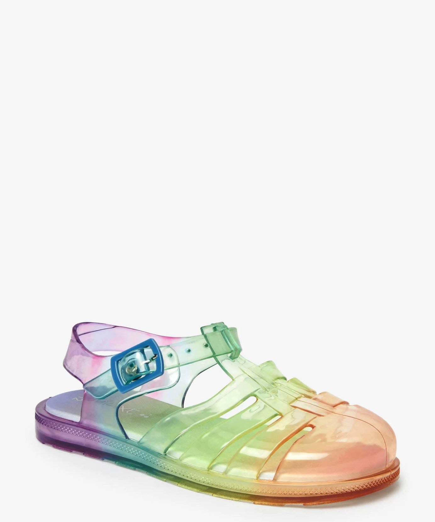 Next - Yumuşak Tabanlı Gökkuşağı Çocuk Jöle Sandalet - 24-Dinossi