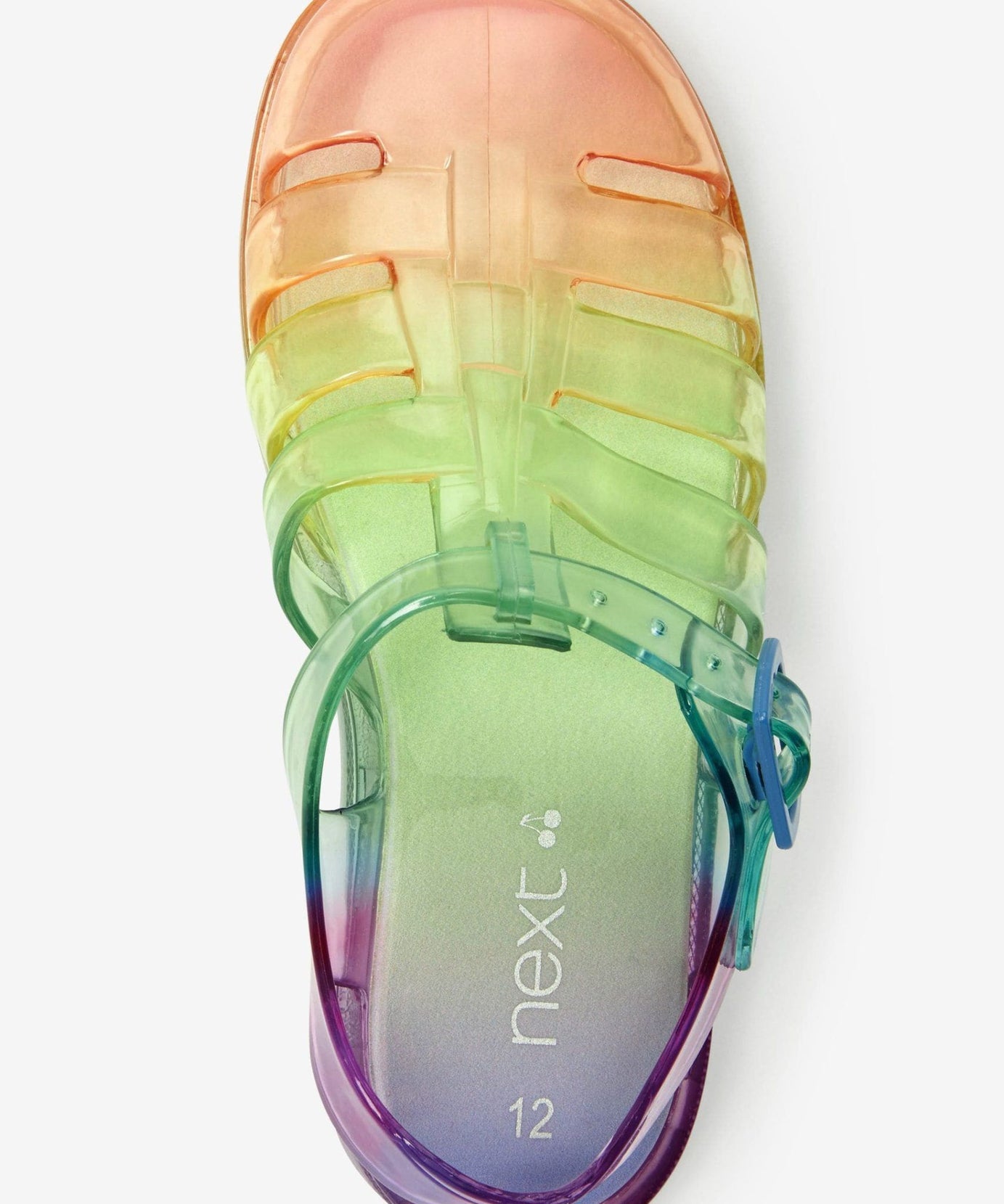 Next - Yumuşak Tabanlı Gökkuşağı Çocuk Jöle Sandalet - 23-Dinossi