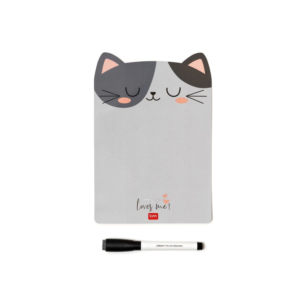 Legami - Kitty Magnetic Whiteboard - Something To Remember