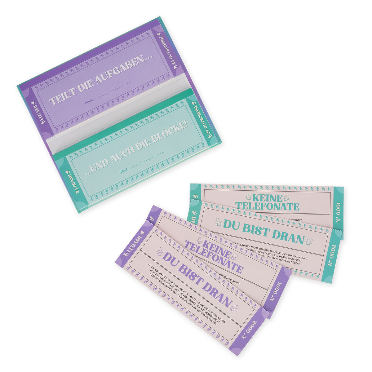 Legami - Kitap 48 Vouchers - German