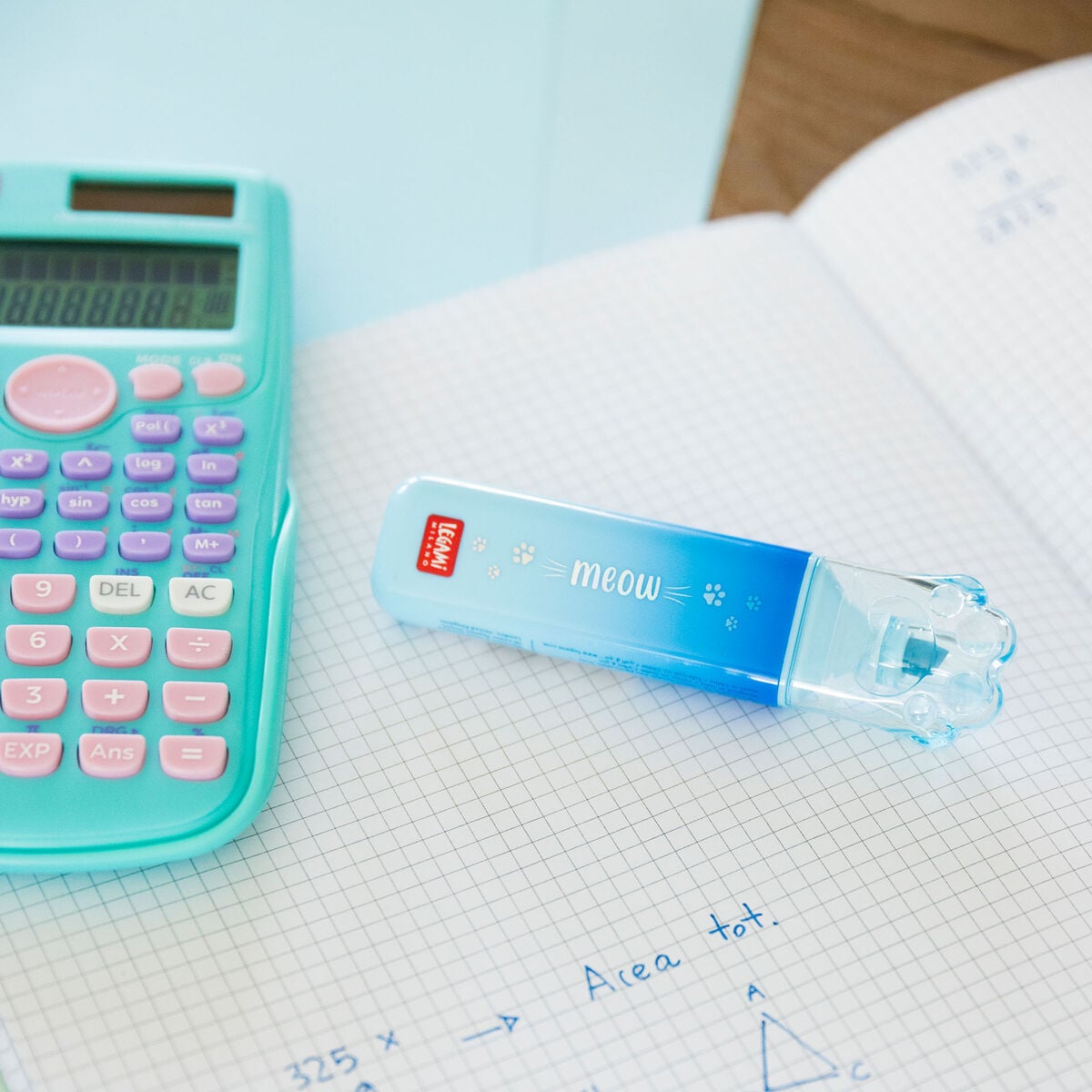 Legami - Meow Highlighter - Light Blue