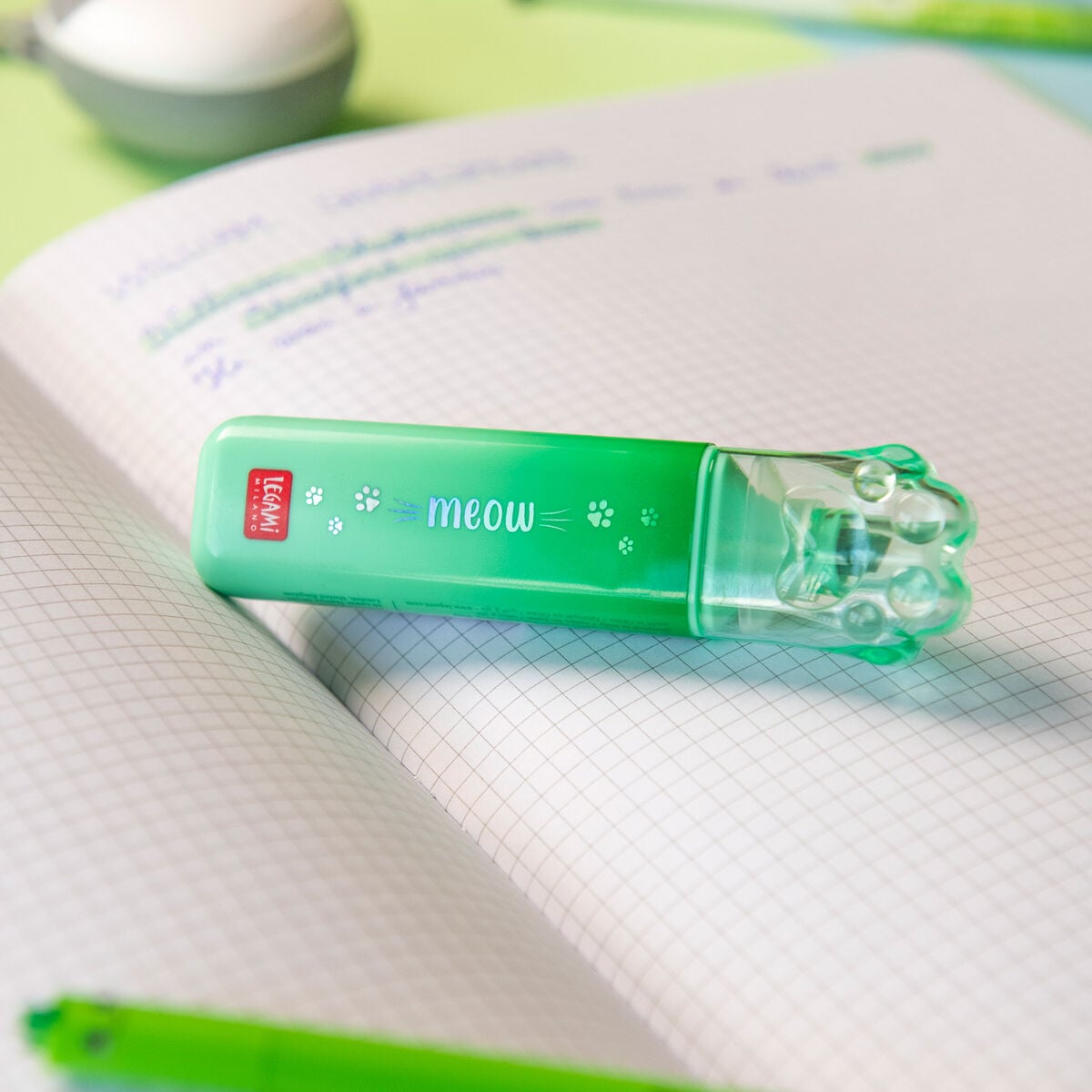 Legami - Meow Highlighter - Green
