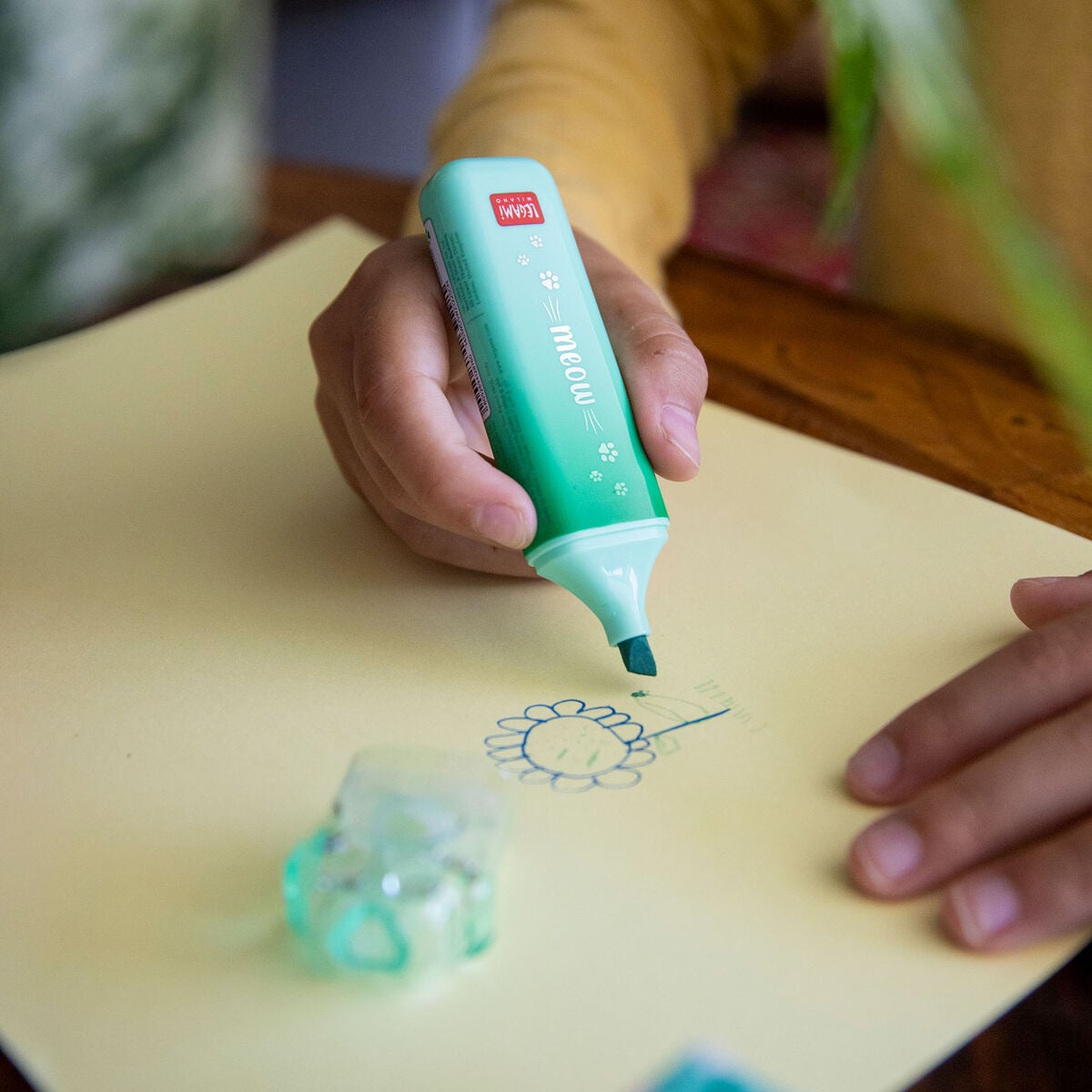 Legami - Meow Highlighter - Green