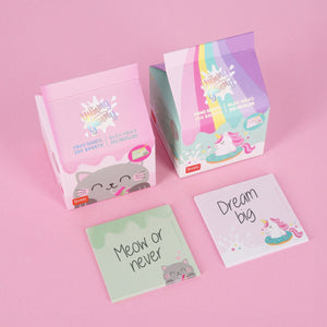 Legami - Tek Boynuzlu At Memo Pad - Yummy Yummy Memo Pad