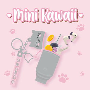 Legami - Kitty Bozuk Para Cüzdanı Anahtarlıklı - Mini Kawaii