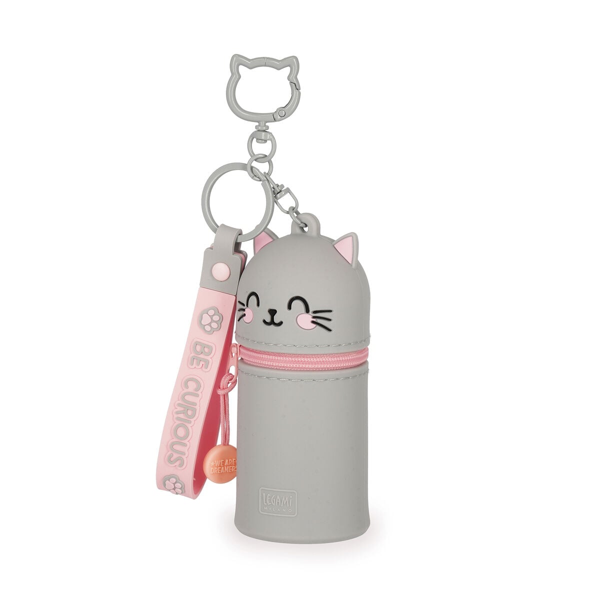 Legami - Kitty Bozuk Para Cüzdanı Anahtarlıklı - Mini Kawaii