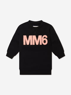 MM6 Maison Margiela Girls Logo Sweater Dress