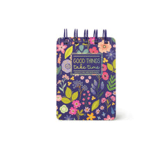 Legami - Lined Defter ile Illustrated Hard Kılıf - Çiçekler - Jotter - Spiral-Bound
