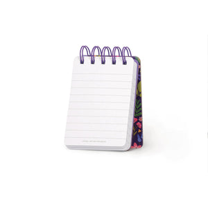 Legami - Lined Defter ile Illustrated Hard Kılıf - Çiçekler - Jotter - Spiral-Bound
