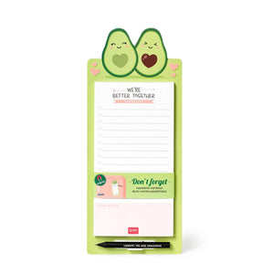 Legami - Avokado Magnetic Memo Cube - Don't Forget