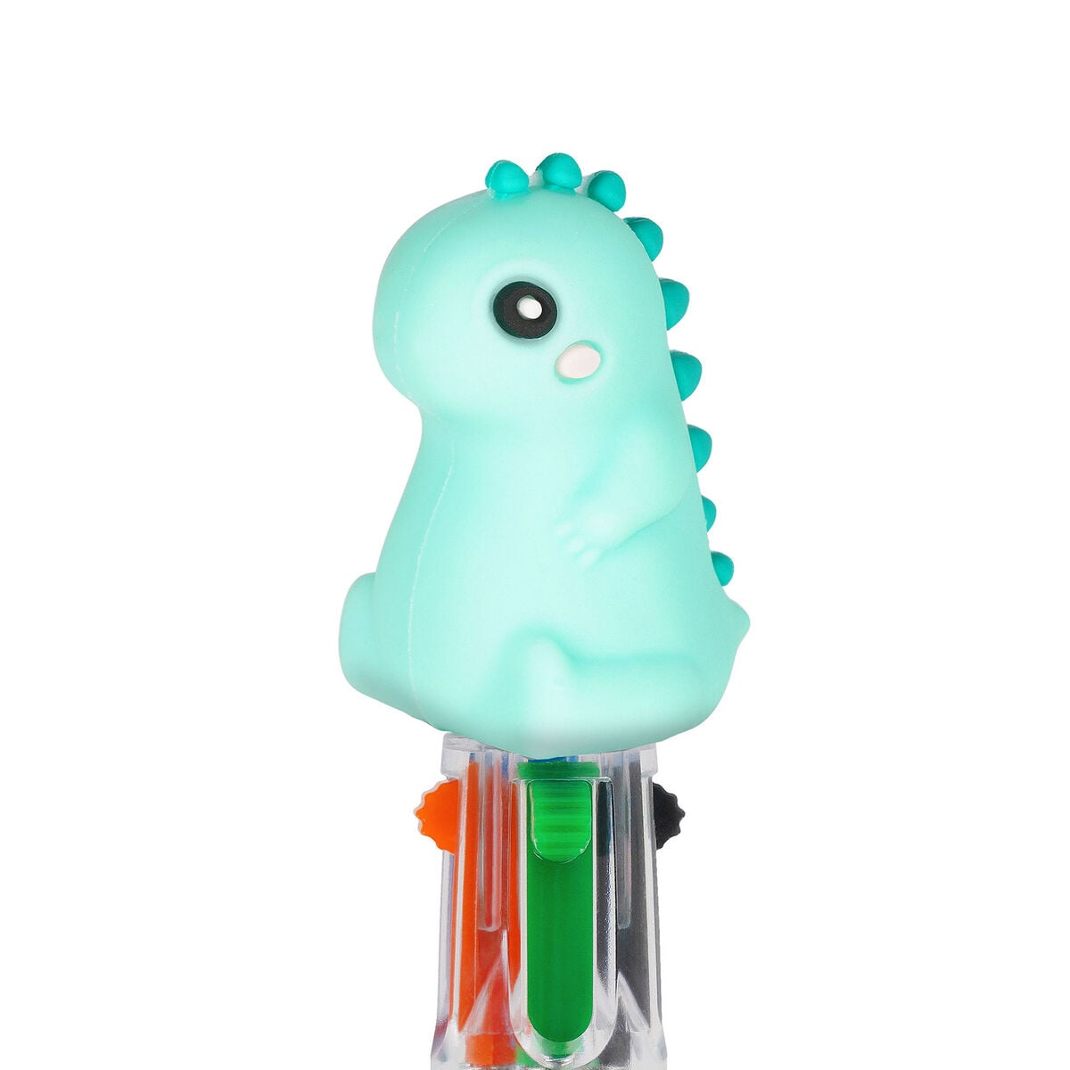 Legami - Mini 4-Colour Ballpoint Kalem - Dino - Mini Sihir Rainbow