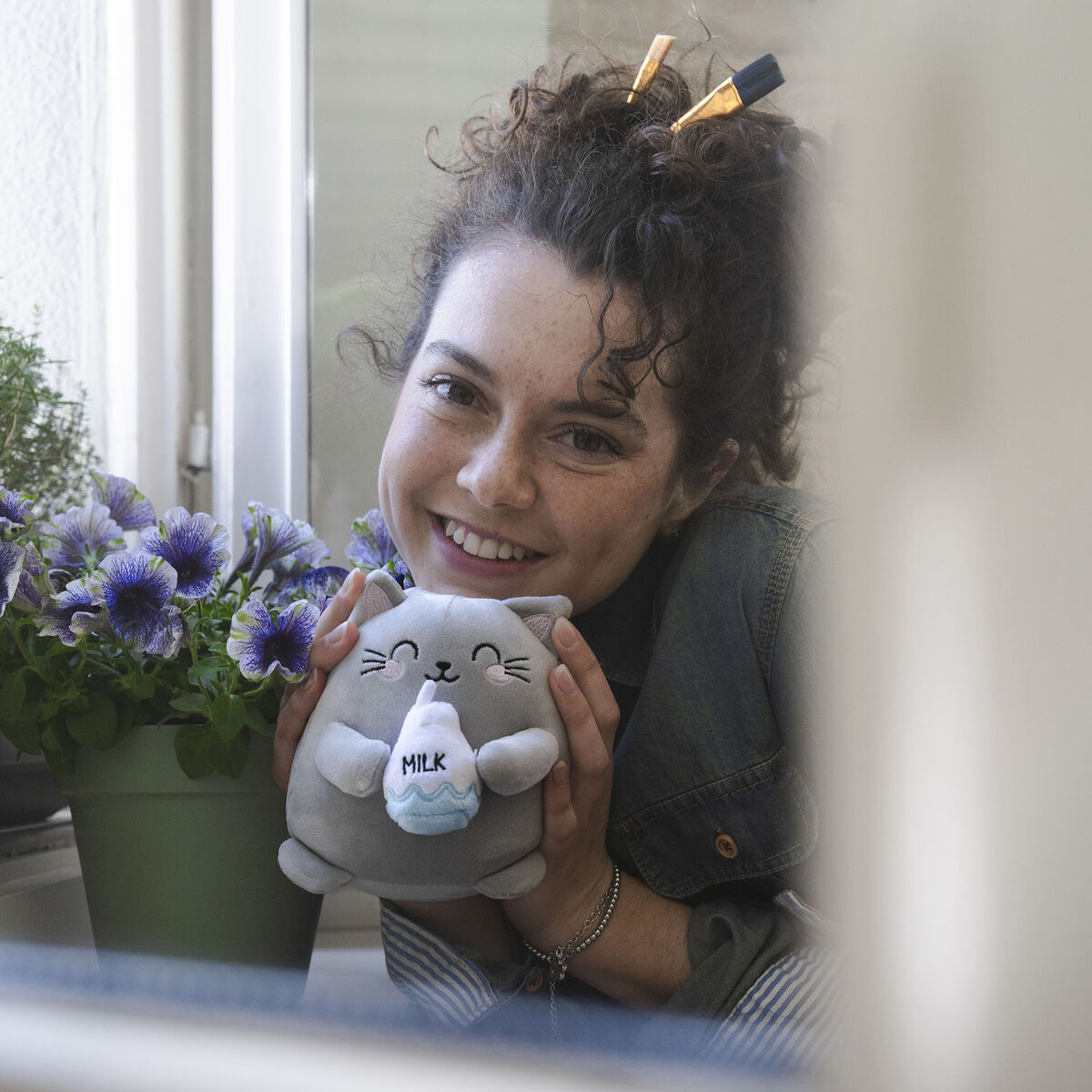Legami - Kitty Pelüş Oyuncak - Mini Süper Yumuşak!