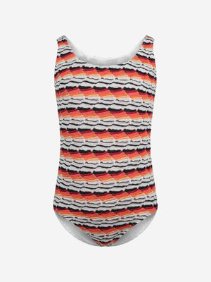 Missoni Girls Patterned Swimsuit