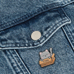 Legami - Kitty Enamel Metal Pin - Pin Your Style!