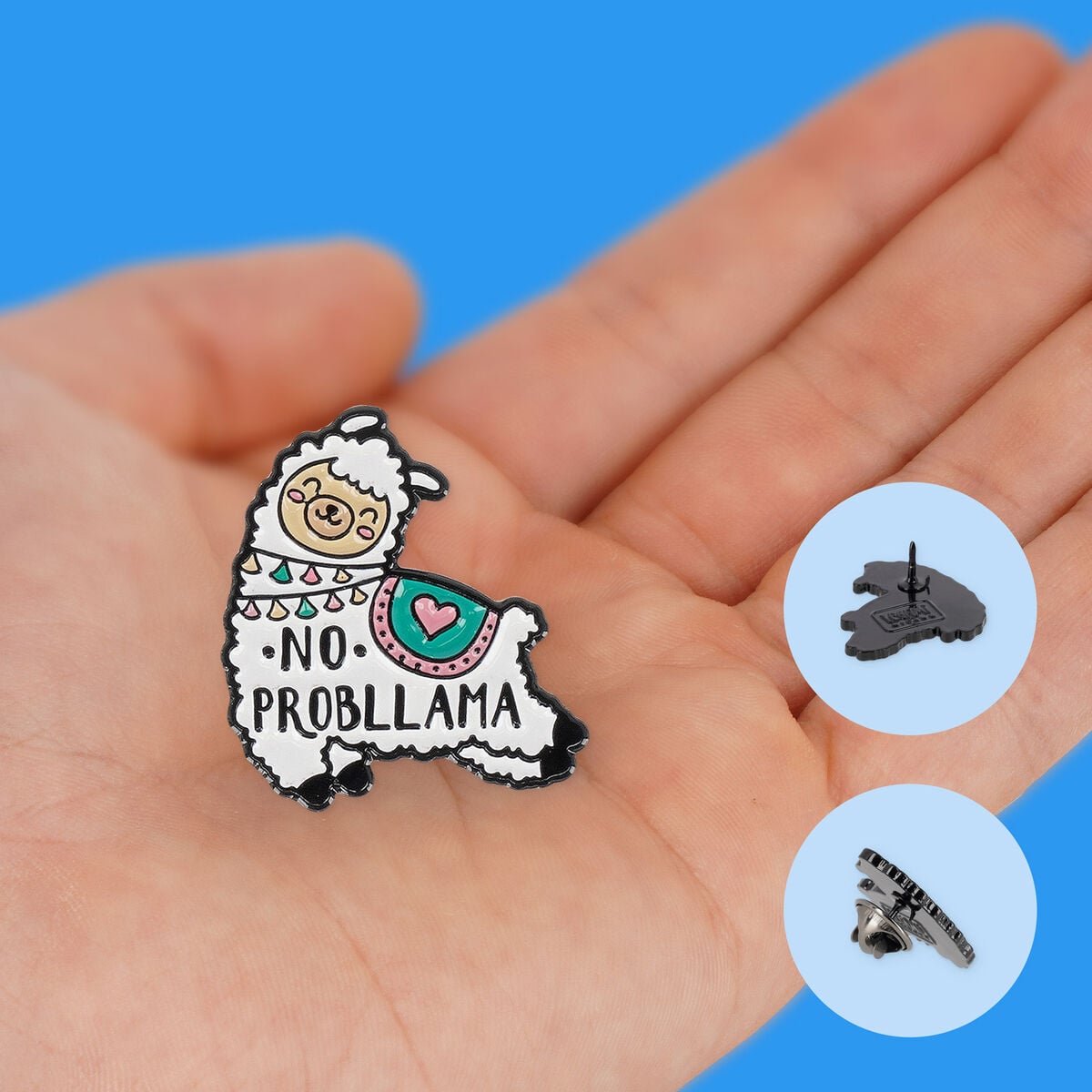 Legami - Llama Emaille Metallpin - Pin Your Style!