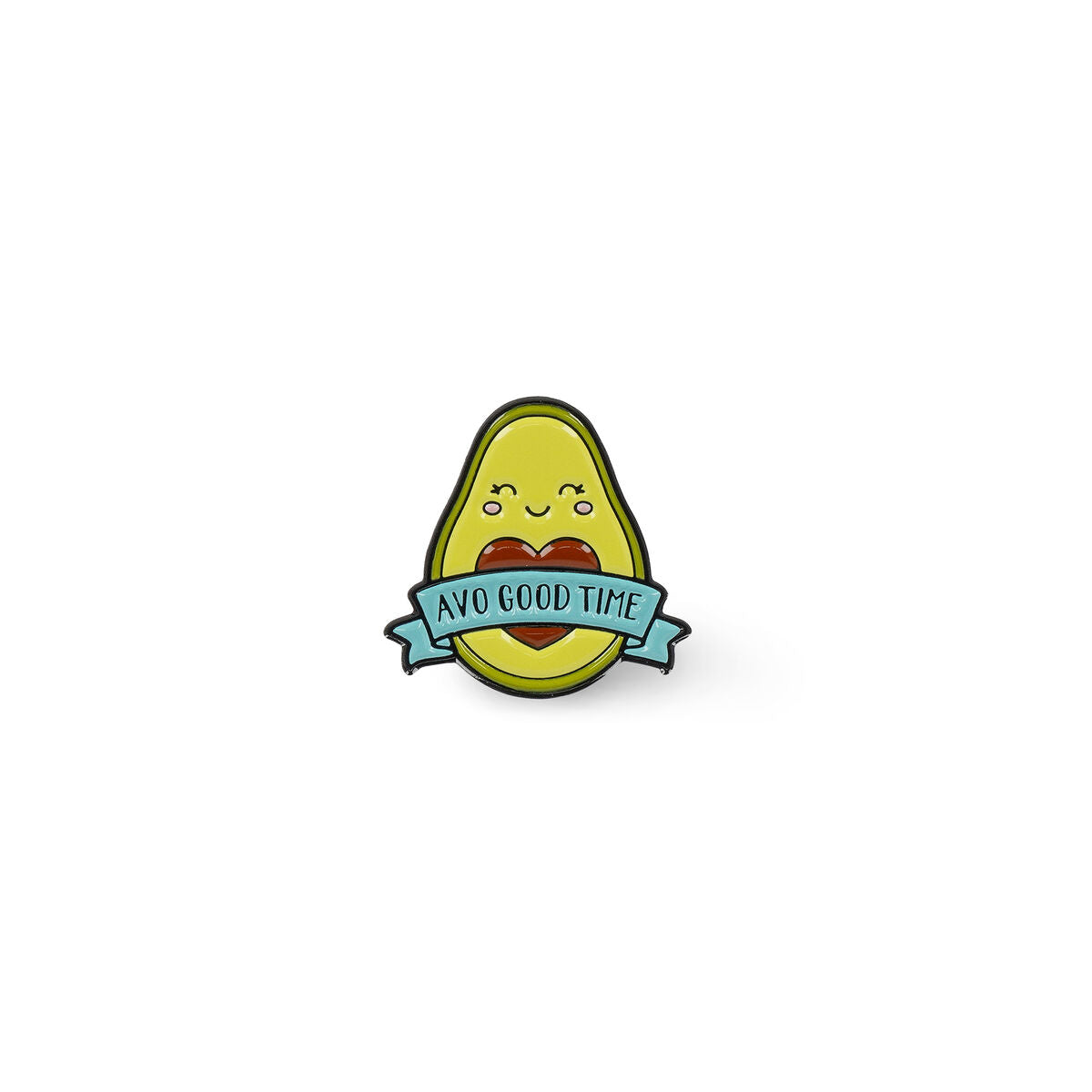 Legami - Avokado Enamel Metal Pin - Pin Your Style!