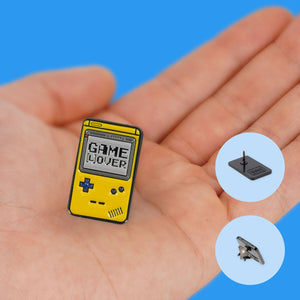 Legami - Game Lover Enamel Metal Pin - Pin Your Style!